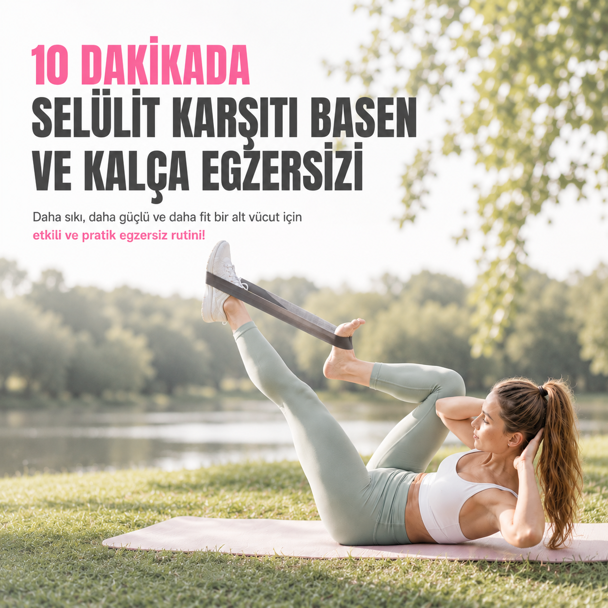 10 Dakikalık Anti-Selülit Egzersiz Video Kursu
