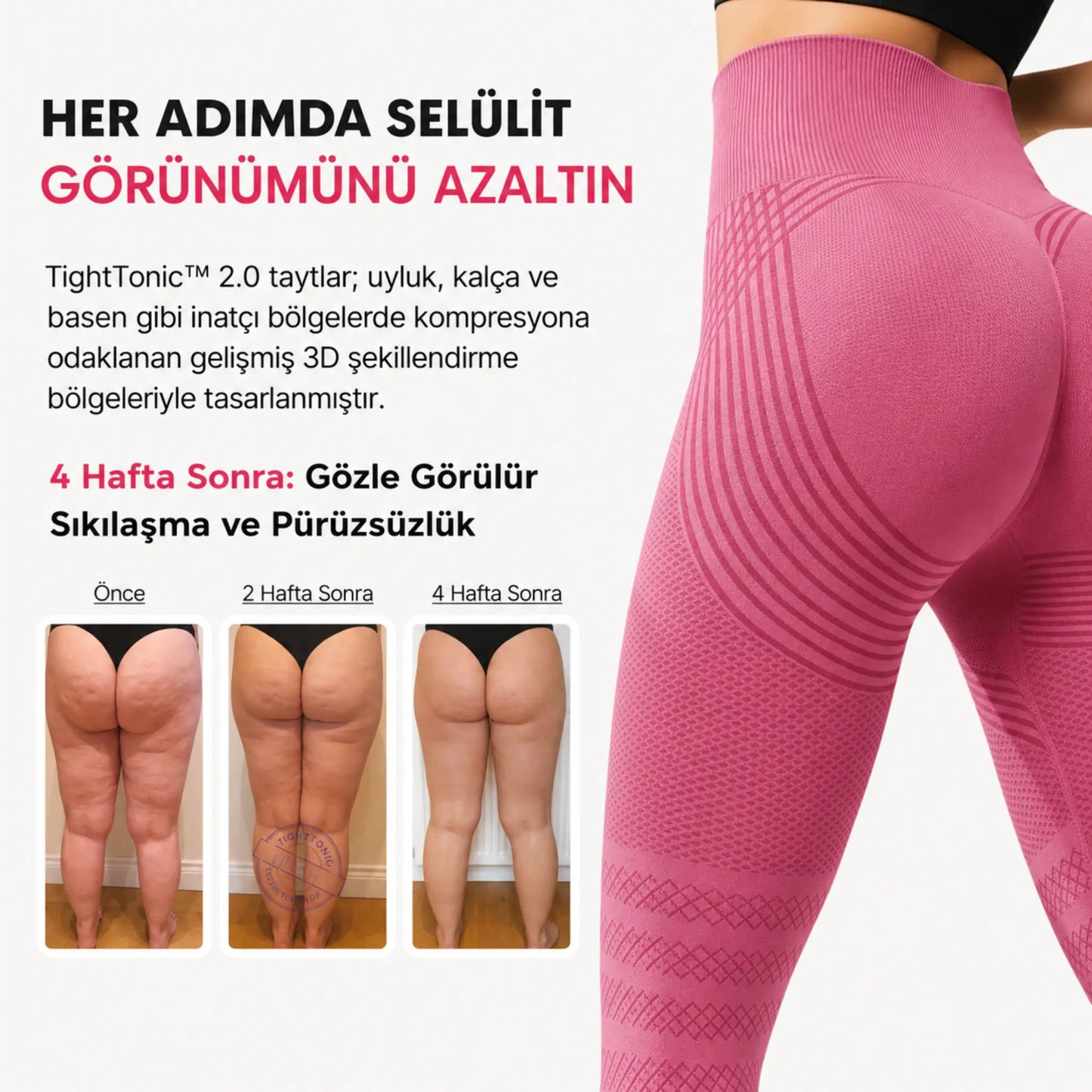 3'lü Etki Taytı Lipödem, Selülit, Varis