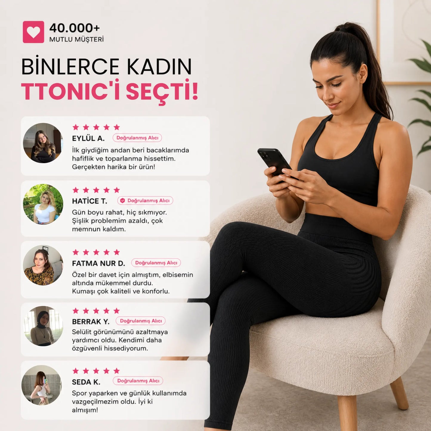 3'lü Etki Taytı Lipödem, Selülit, Varis