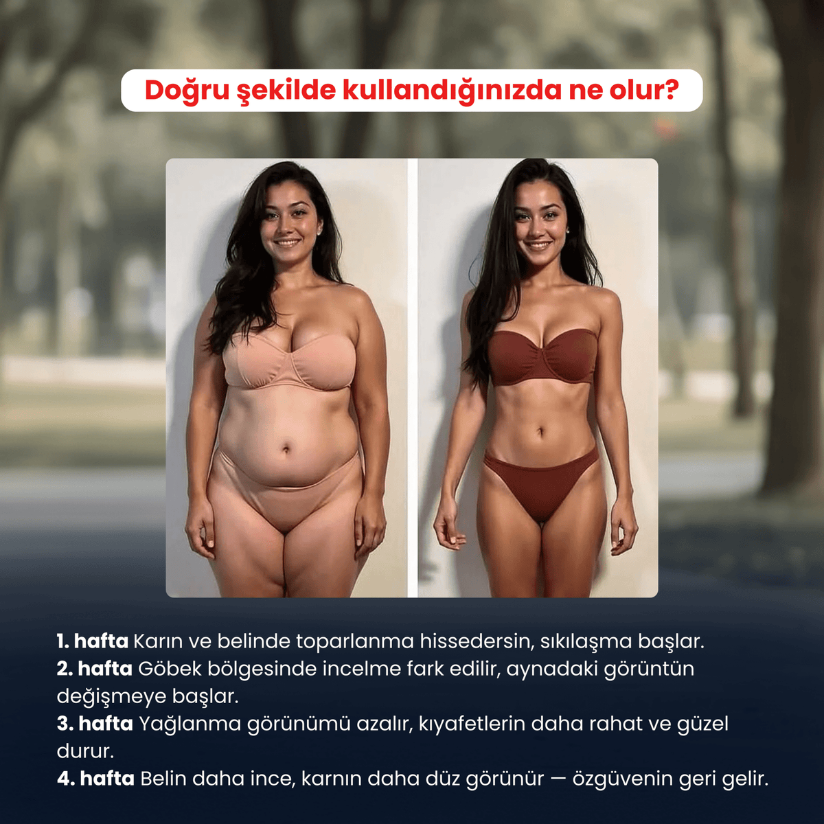 Yağ Yakıcı Şekillendirici Korse - Tight Tonic