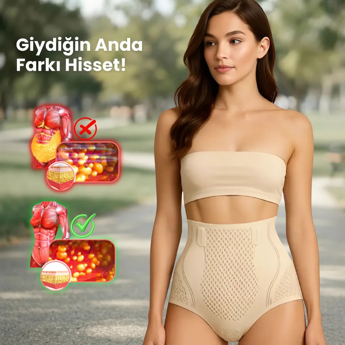 Yağ Yakıcı Sıkılaştırıcı Korse - Tight Tonic